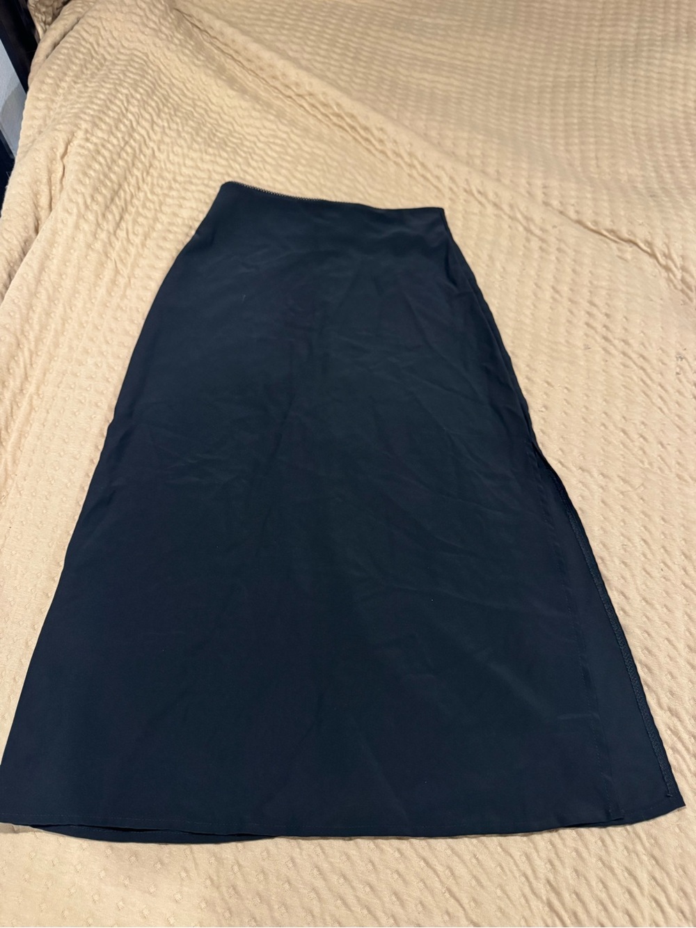 Brandy Melville Black A-Line Maxi Skirt